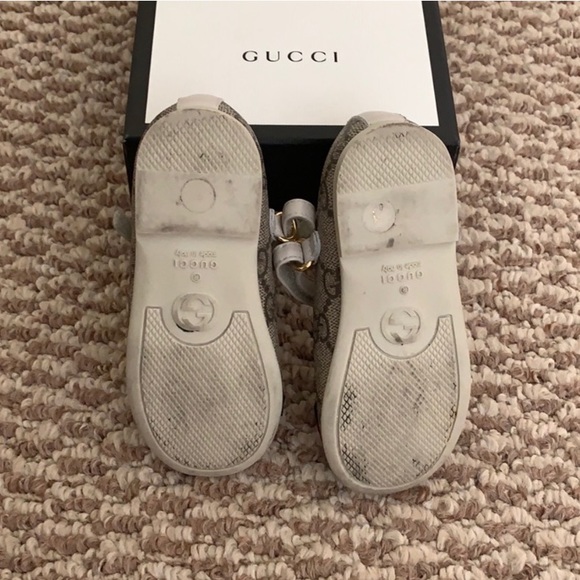 ❣️ GUCCI ❣️Toddler Girl Erin Ballerina Shoe sz 5.5 - Picture 4 of 5